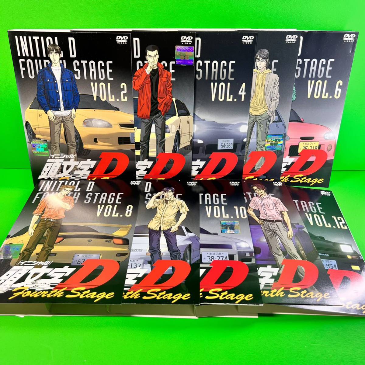 ケース付 頭文字(イニシャル)D Fourth Stage DVD 全12巻 Fourth Stage