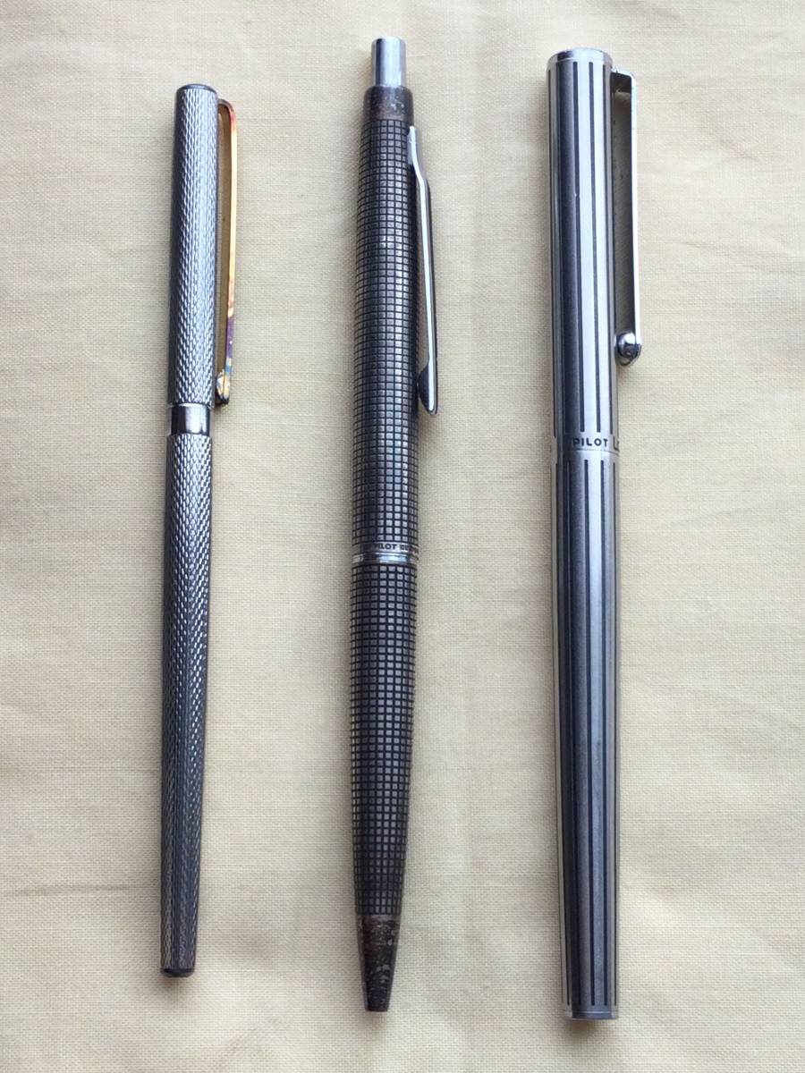 PILOT CUSTOM 万年筆 STERLING SILVER スターリングシルバー 18K-WG