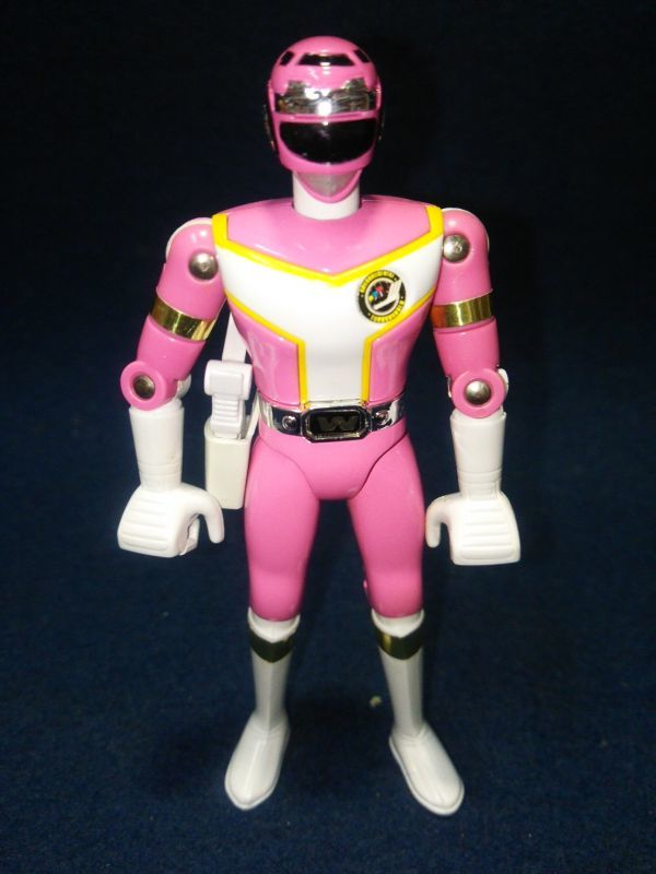 人形 高速戦隊ターボレンジャー ピンクターボレンジャー 超合金