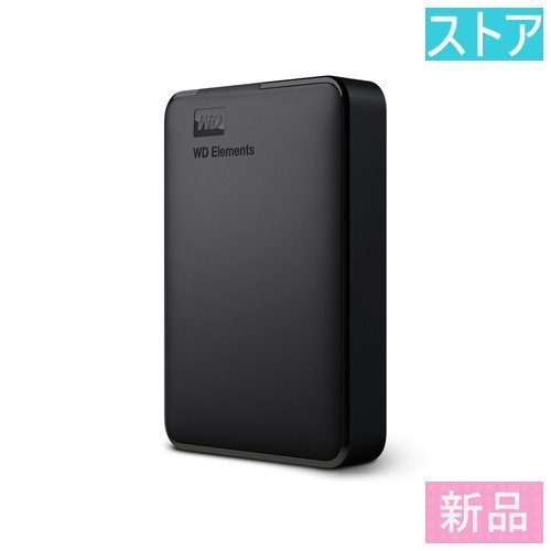 新品 外付HDD(4TB) WESTERN DIGITAL Elements Portable WDBU6Y0040BBK-JESE