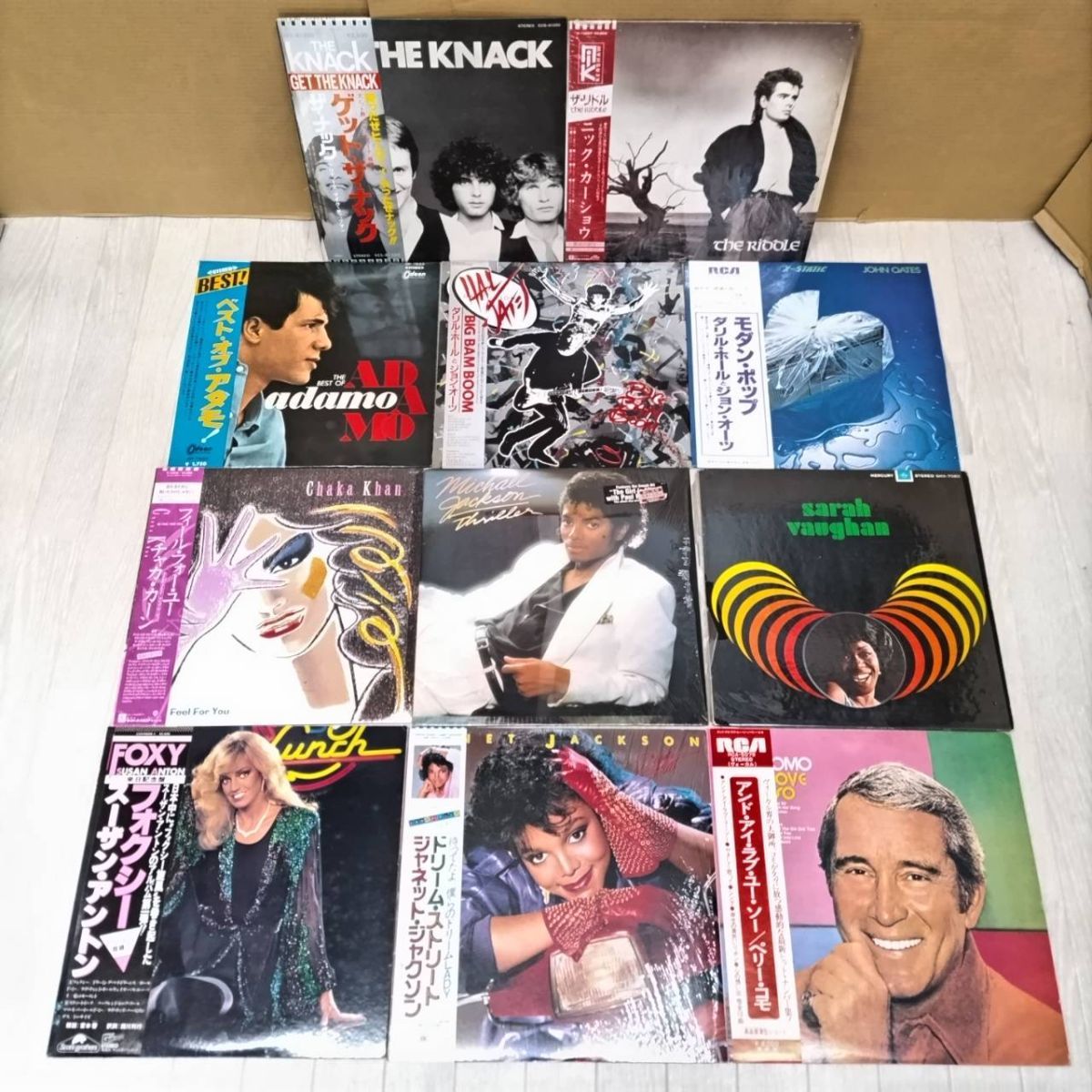 J609-U30-360【ゆうパック2個口】 洋楽LPレコード 100枚まとめセット