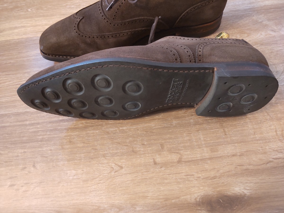 価格交渉可 定価9万 クロケット ＆ジョーンズ DRUMMOND 6.5 E CROCKET 