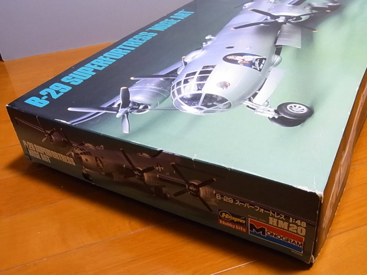 t006□ハセガワ MONOGRAM 1/48 中古プラモデル□ B-29 SUPERFORTRESS 