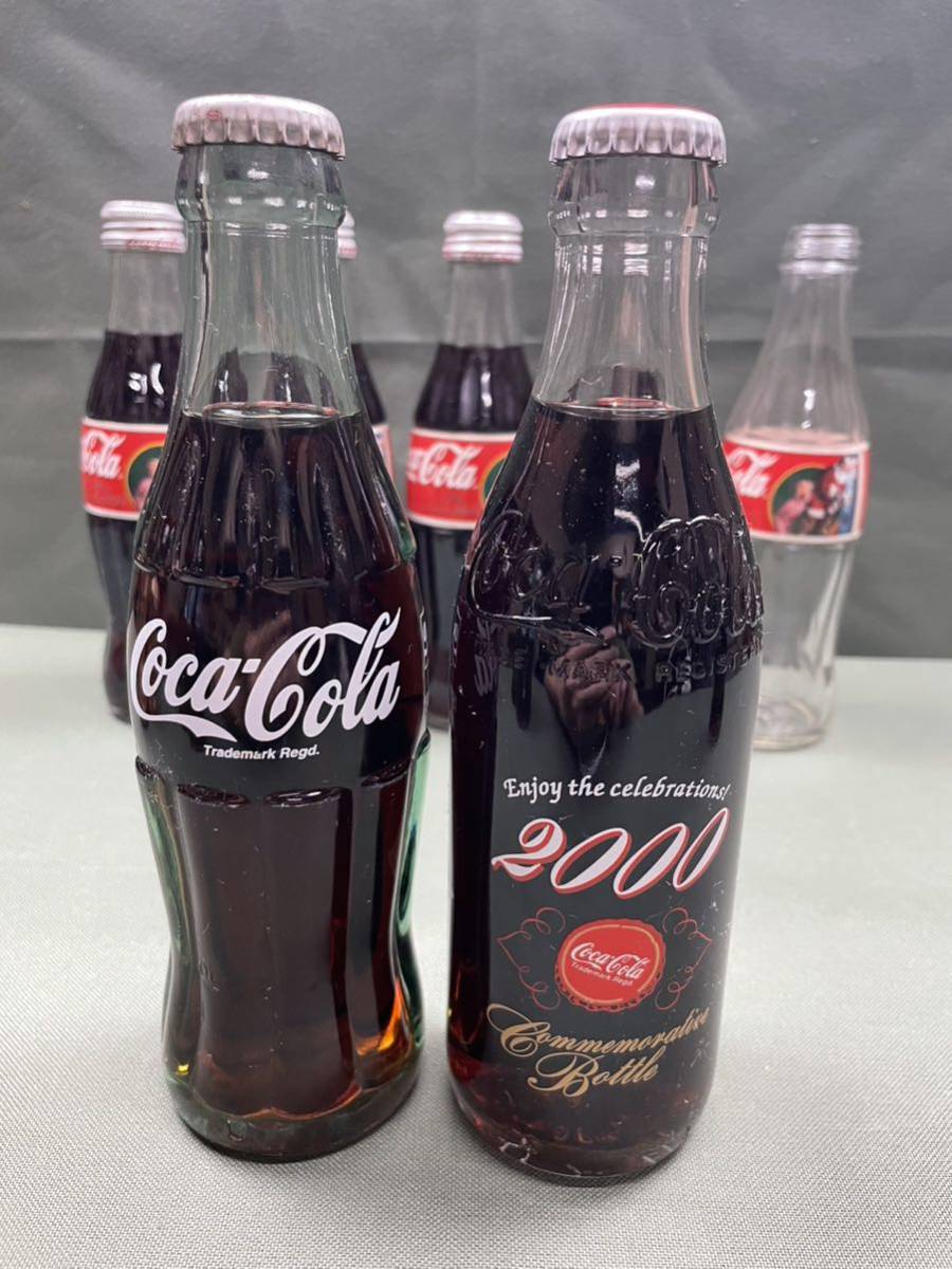 コカ コーラ 記念ボトルまとめて 1995年クリスマス限定瓶 1996年