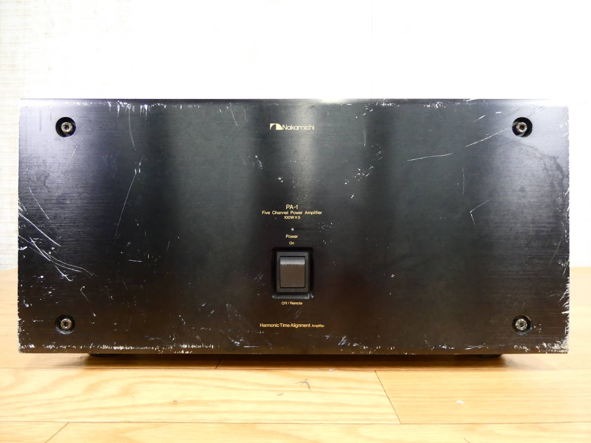 ジャンク Nakamichi PA-400Mナカミチ アンプ ジャンク Nakamichi PA-400Mナカミチ アンプ ナカミチ パワーアンプ