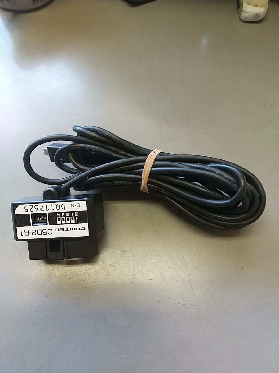 コムテック ZEROシリーズ用 OBDII接続アダプター OBD2-R2