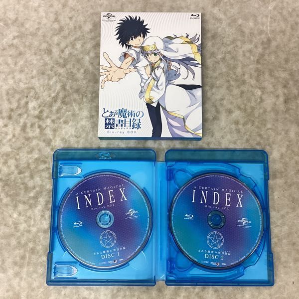 1円〜 Blu-ray BOX とある科学の超電磁砲 とある魔術