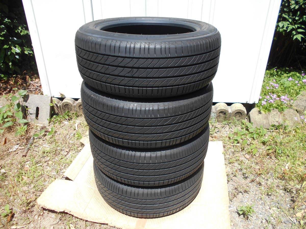 新車外し ミシュラン MICHELIN PRIMACY 3ST 215/55R17 タイヤ4本セット カムリ純正 2018年20週製 熊本(送料安い) クラウン オデッセイ
