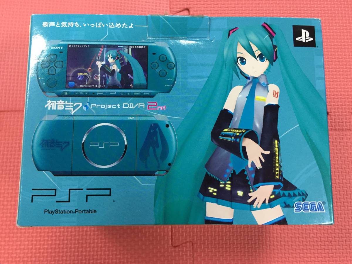 GM1742/80/0】動作確認済☆PSP本体 初音ミク Project DIVA 2nd GM1742/80/0】動作確認済☆PSP本体 初音ミク Project DIVA 2nd