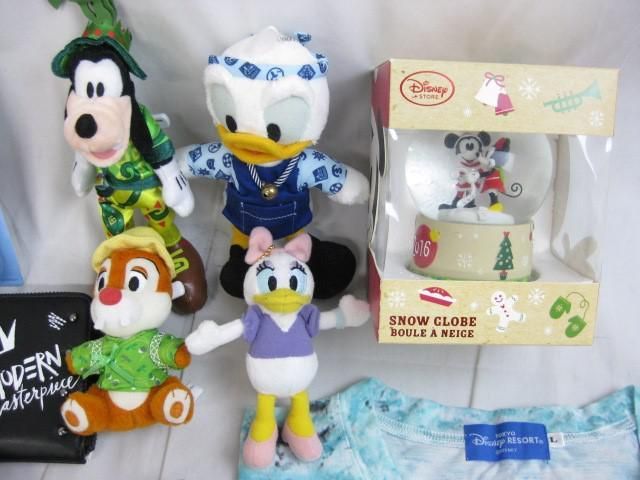 同梱可】中古品 ディズニー ドナルド デイジー 他 ぬいぐるみバッジ T