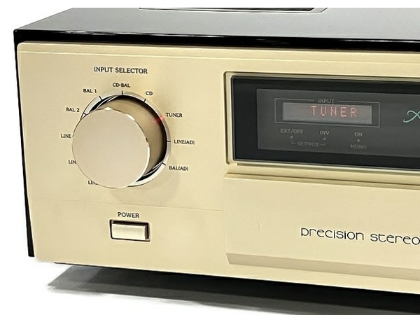 動作品 Accuphase C-2410 コントロールアンプ リモコン 取扱説明書 元