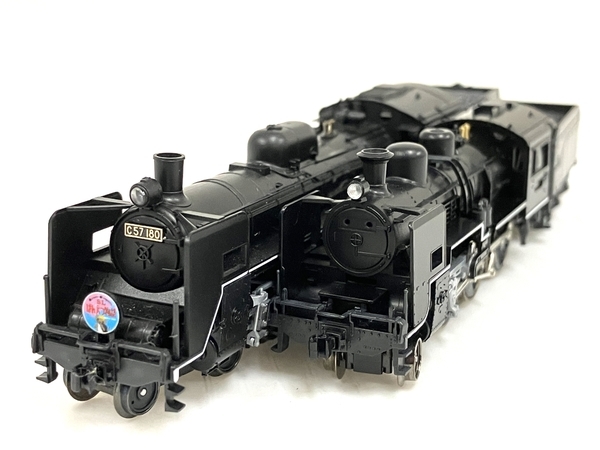 鉄道模型 Nゲージ 蒸気機関車 M車 2両 セット ジャンク O7660782