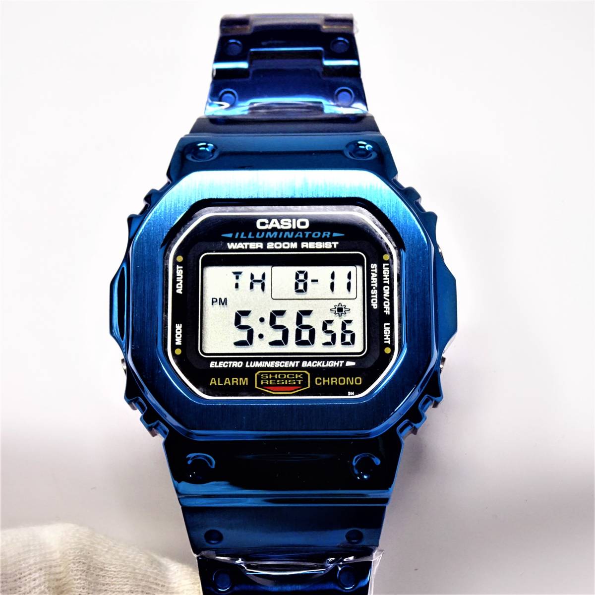 カシオメーカー保証付・未使用・新品・GショックカスタムDW5600本体 