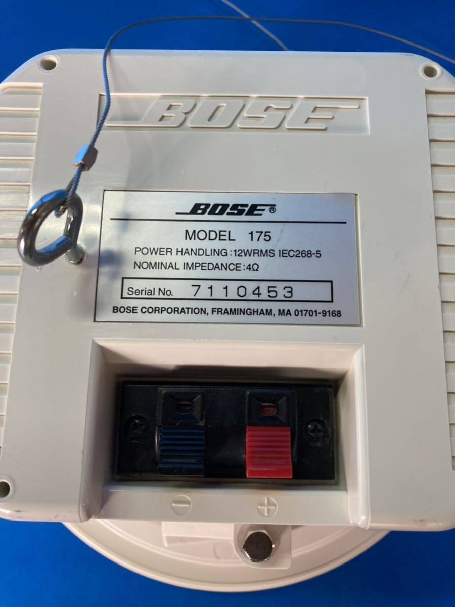 BOSE 175 天井埋め込み用スピーカー ペア 2台 BOSE 8個セットBOSE ペア