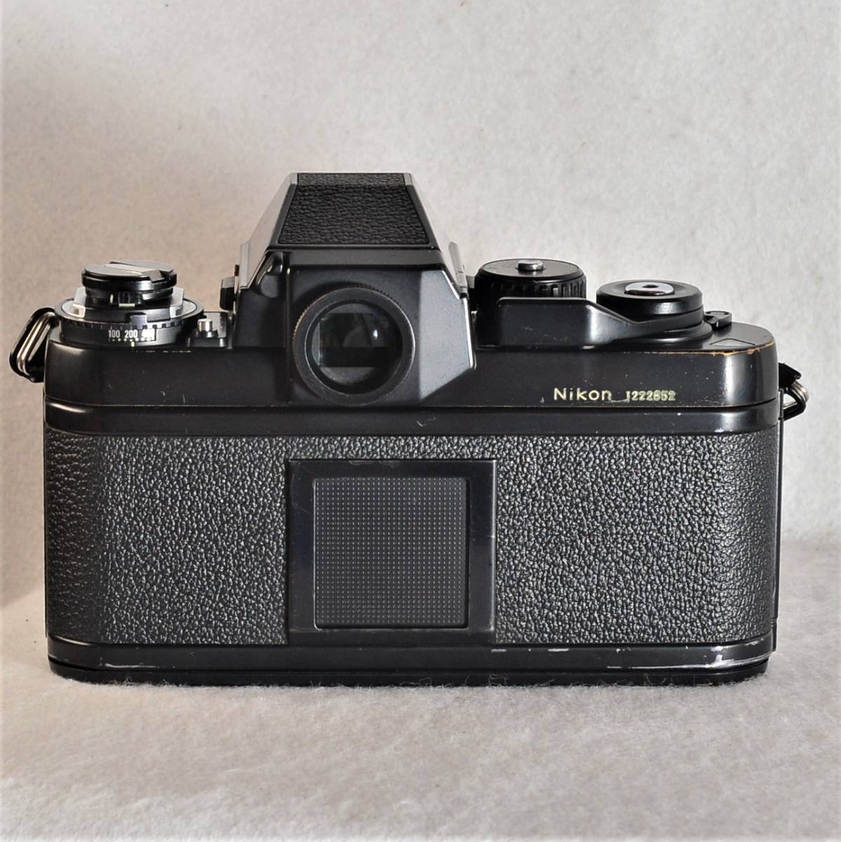 動作確認済み Nikon F3 ボディ 希少な初期型ベンツ革グリップ アイ