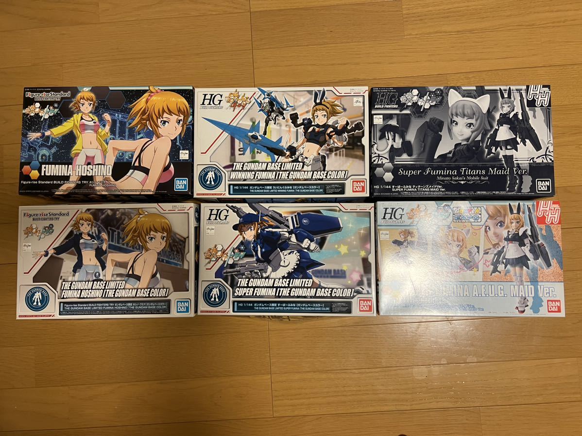 未組立】6点セット ガンダムベース プレバン ガンプラEXPO 限定 ホシノ 