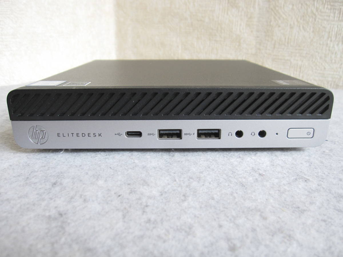 ☆ Windows11 HP EliteDesk 800 G4 DM 35W 第8世代 Core i5-8500T (新品)M.