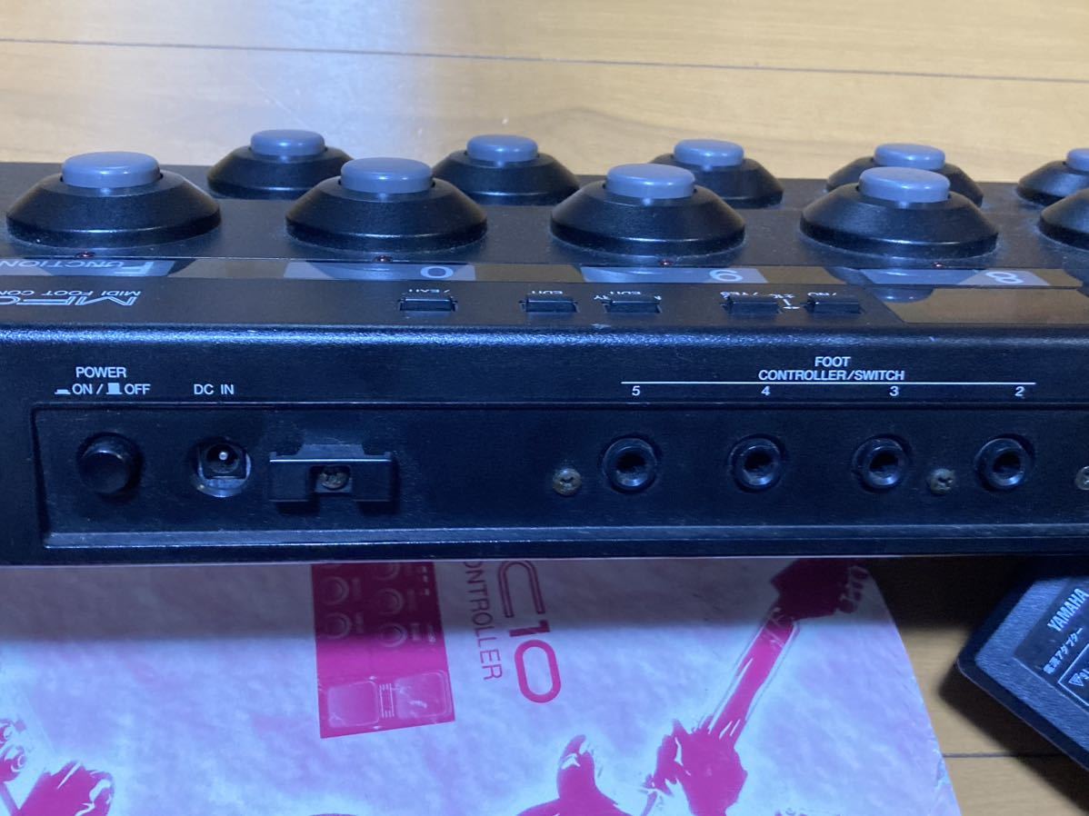 ★動作品! YAMAHA ヤマハ MFC10 MIDIフットコントローラー