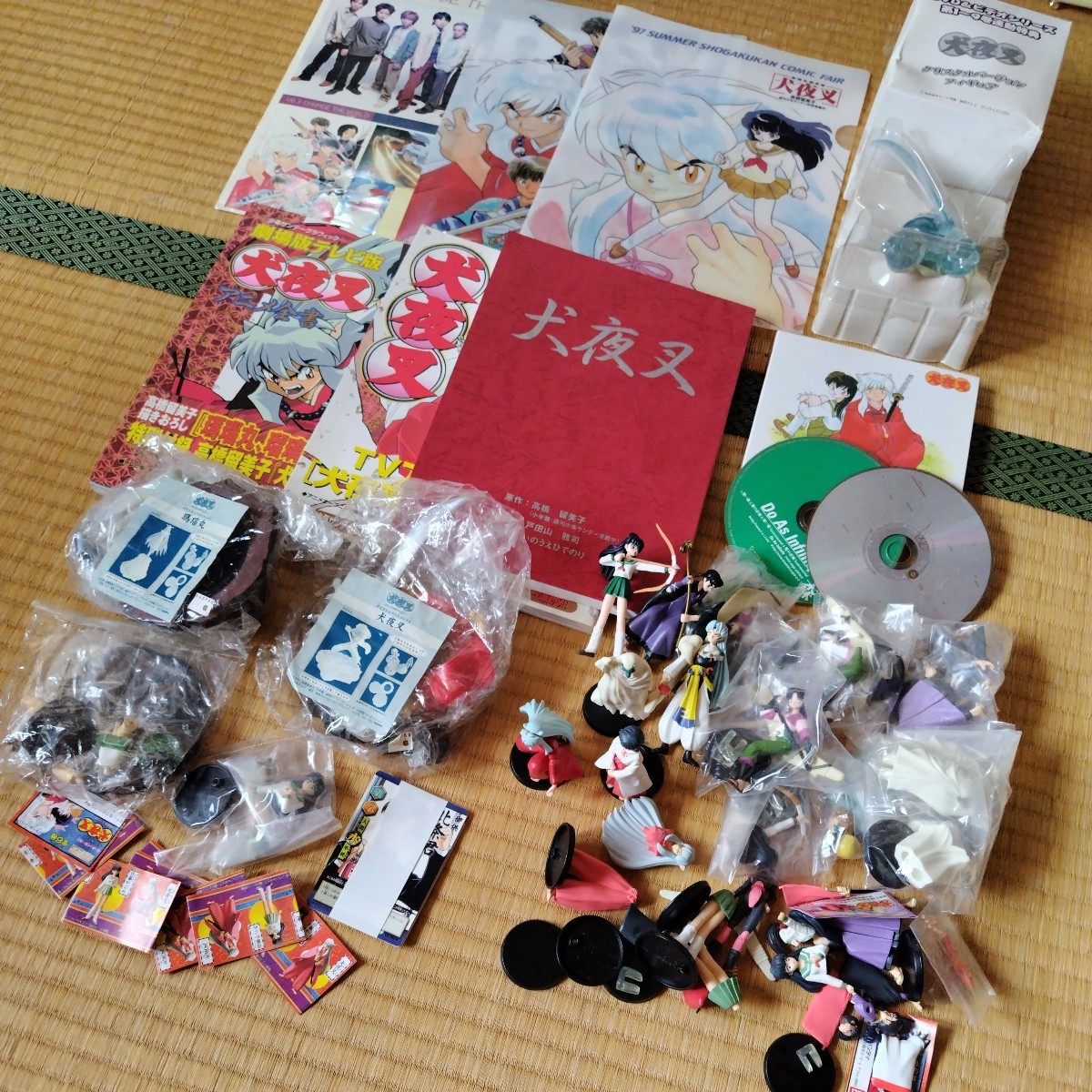 犬夜叉 グッズ 本 CD ガチャガチャ ガシャポン フィギュア等