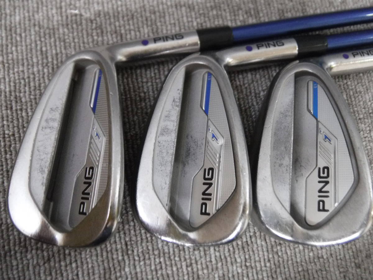 ピン PING i アイアン 5-W 6本 CFS J50(R) パープルドット 【公式通販】