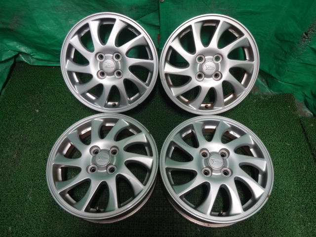 ENKEI製 ダイハツ純正 タント ムーヴ○15×4.5J +45 4H PCD100 中古