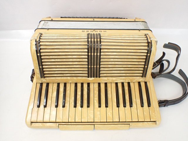 HOHNER ホーナー アコーディオン 34鍵盤 80ベース ヴィンテージ ハード 