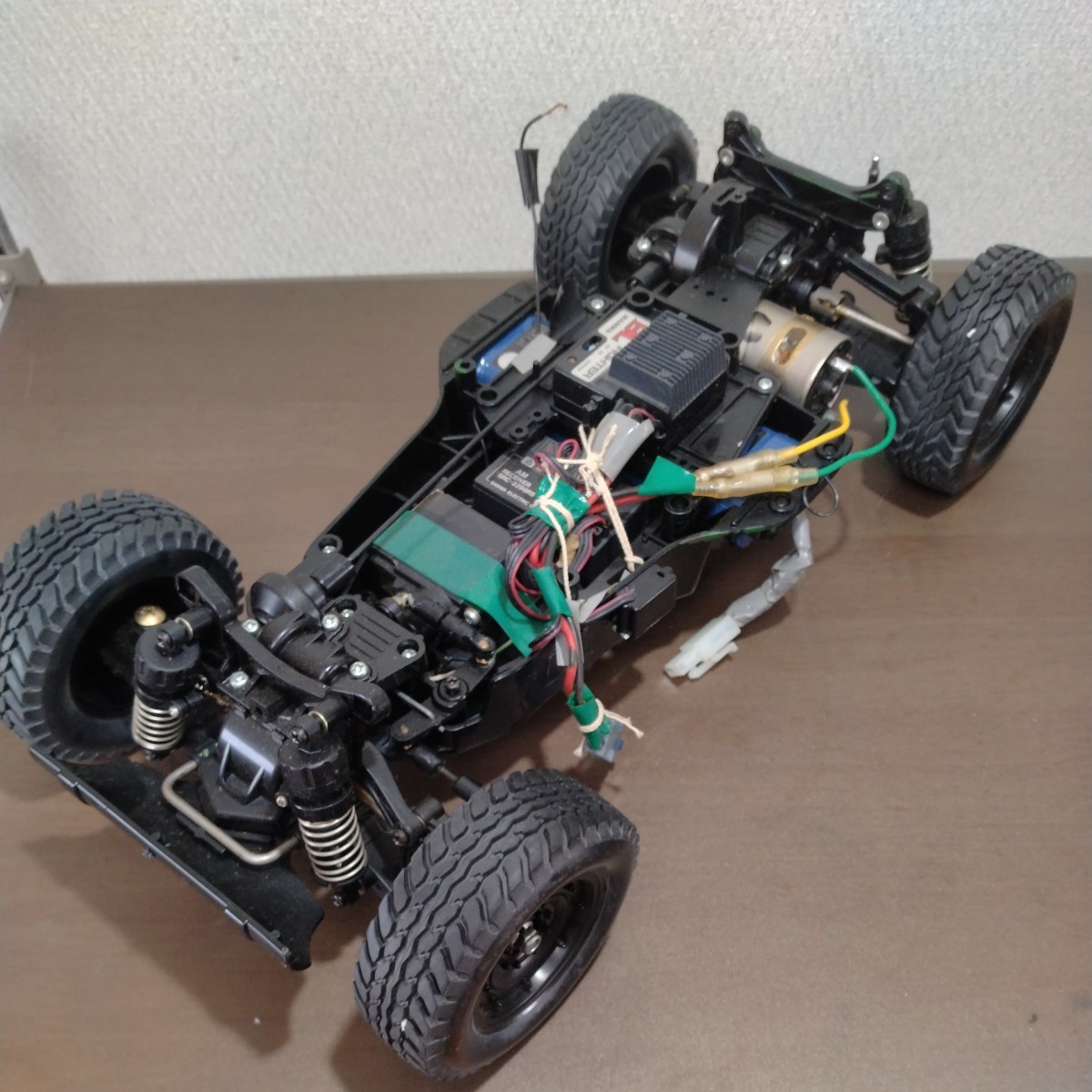 ジャンク] タミヤ TA01 シャーシ 中古 M1025 ハマー (TAMIYA TA01 