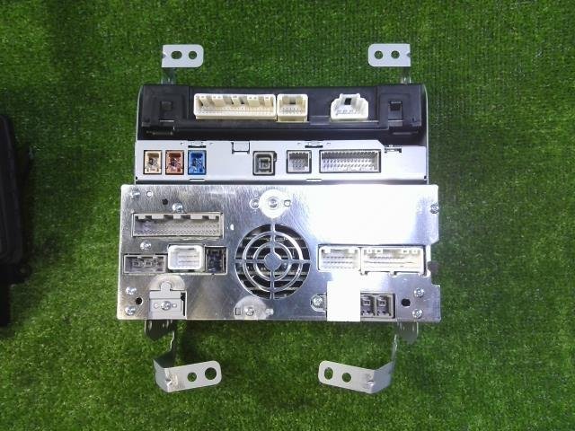 スカイライン HV37 純正 ナビユニット エアコンスイッチ 作動テスト