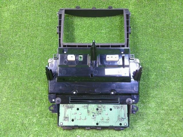 スカイライン HV37 純正 ナビユニット エアコンスイッチ 作動テスト