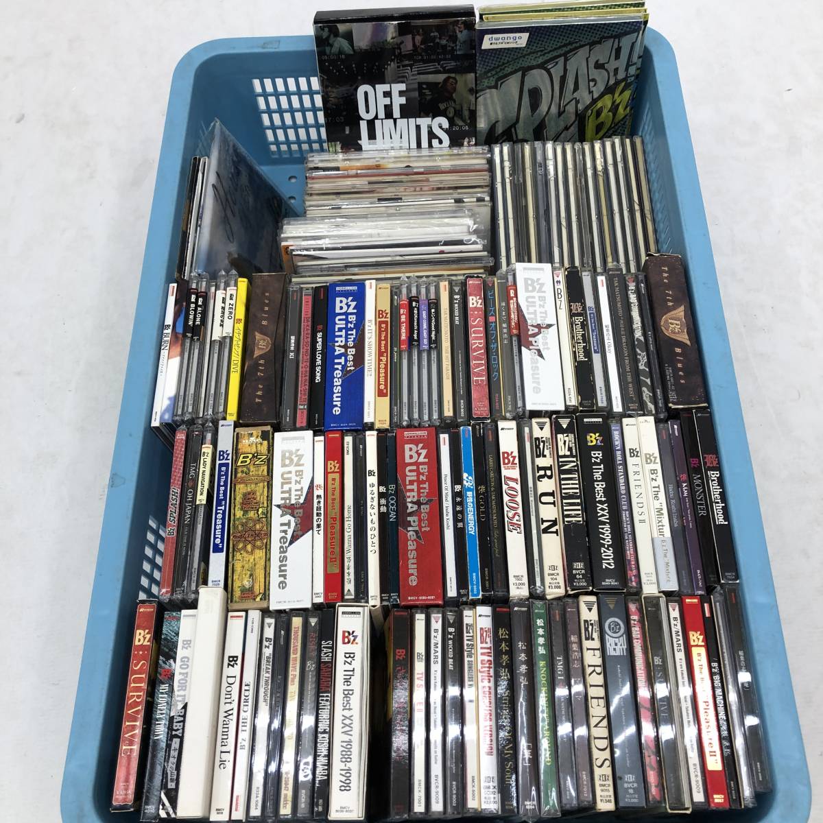 B'z CD DVD まとめ売り B'z DVD アルバム まとめ売り B'z CD まとめ