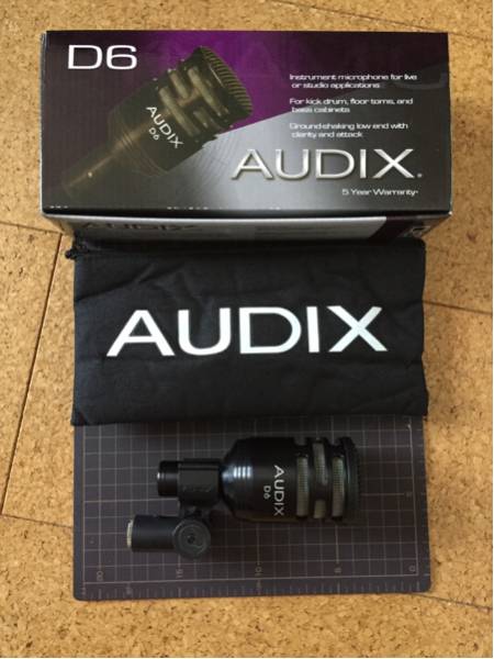 AUDIX D-6 AUDIXD-6ダイナミックマイク 【公式通販】