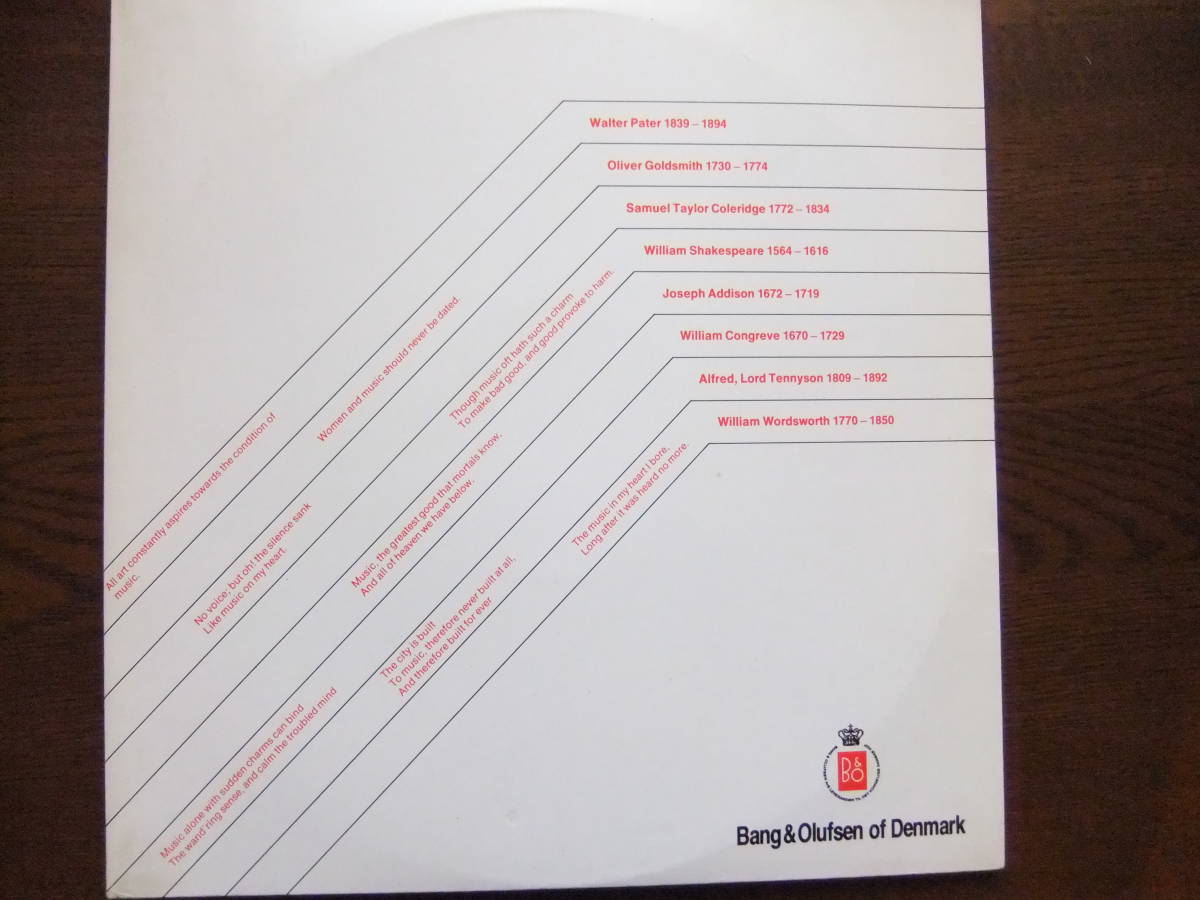 【正規品，人気】 BANG & OLUFSEN OF DENMARK 6816 009-10(レコード)｜売買されたオークション情報、yahooの商品情報をアーカイブ公開 - オークファン その他