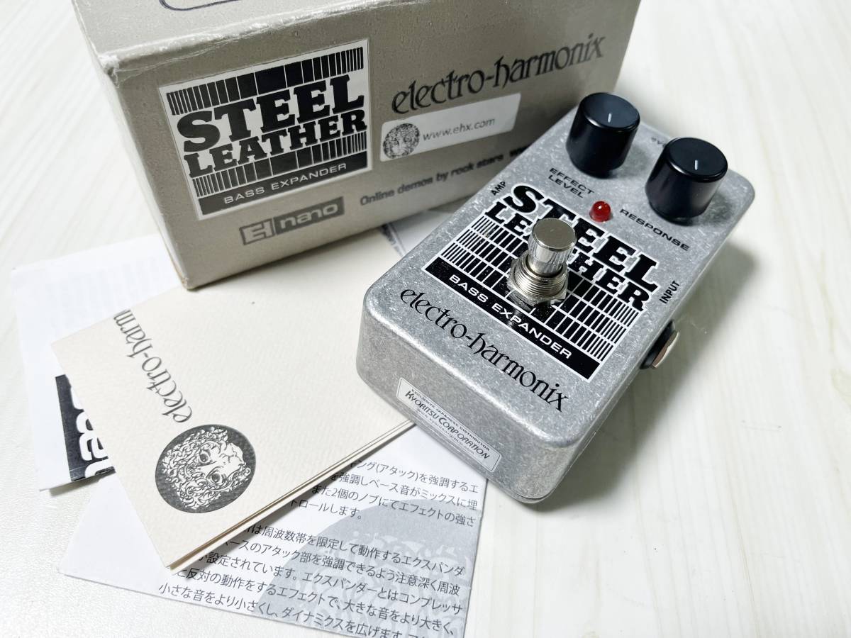 即決 Electro-Harmonix STEEL LEATHER ベースエキスパンダー Attack