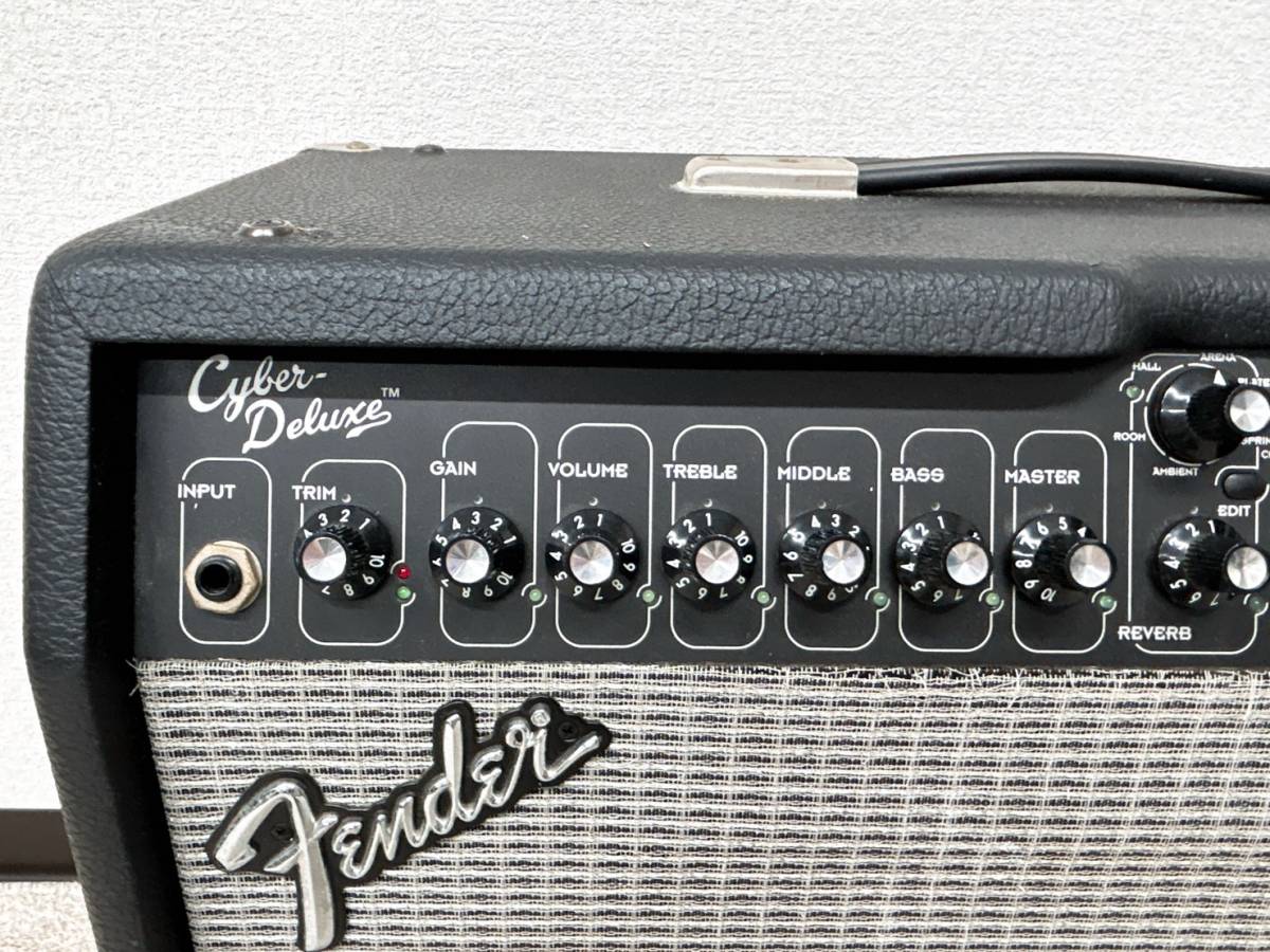 No.B600 ジャンク/Fender USA/CYBER DELUXE フェンダー ギターアンプ 