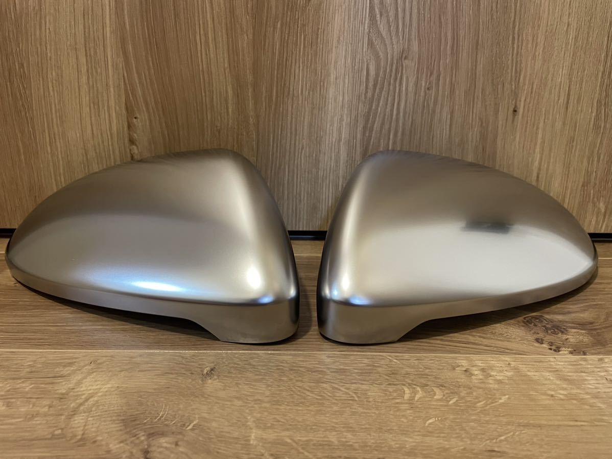 フォルクスワーゲンゴルフ7.5R純正ドアミラーカバーシルバーミラーカバー ゴルフ7Rヴァリアント7.5R_1