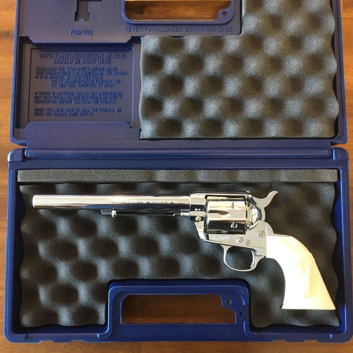 COLT PISTOL STORAGE CASE コルト 実銃用ガンケース ウエスタン