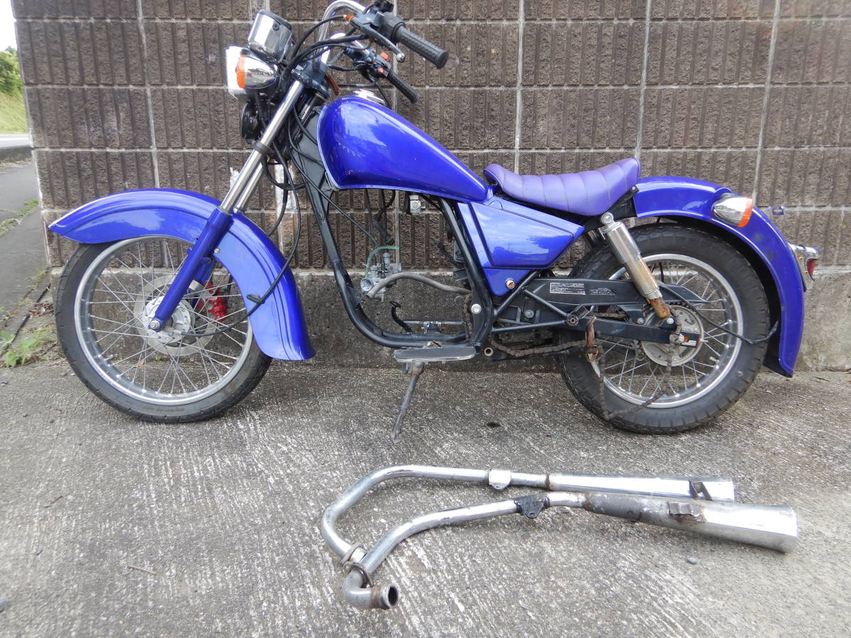 ホンダ JC12 CBX125カスタム 不動車 部品取り車 レストアベース 