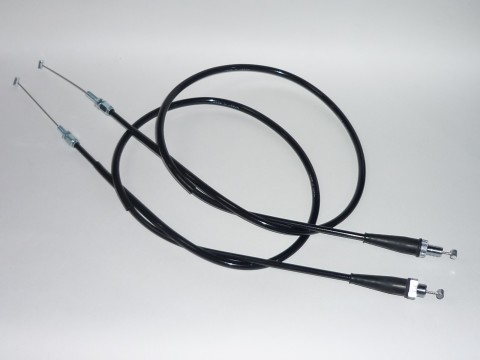 *新品　CB750FB FBB FC F2C　ステンレス アクセル ワイヤー ケーブル セット (750Fb-A)