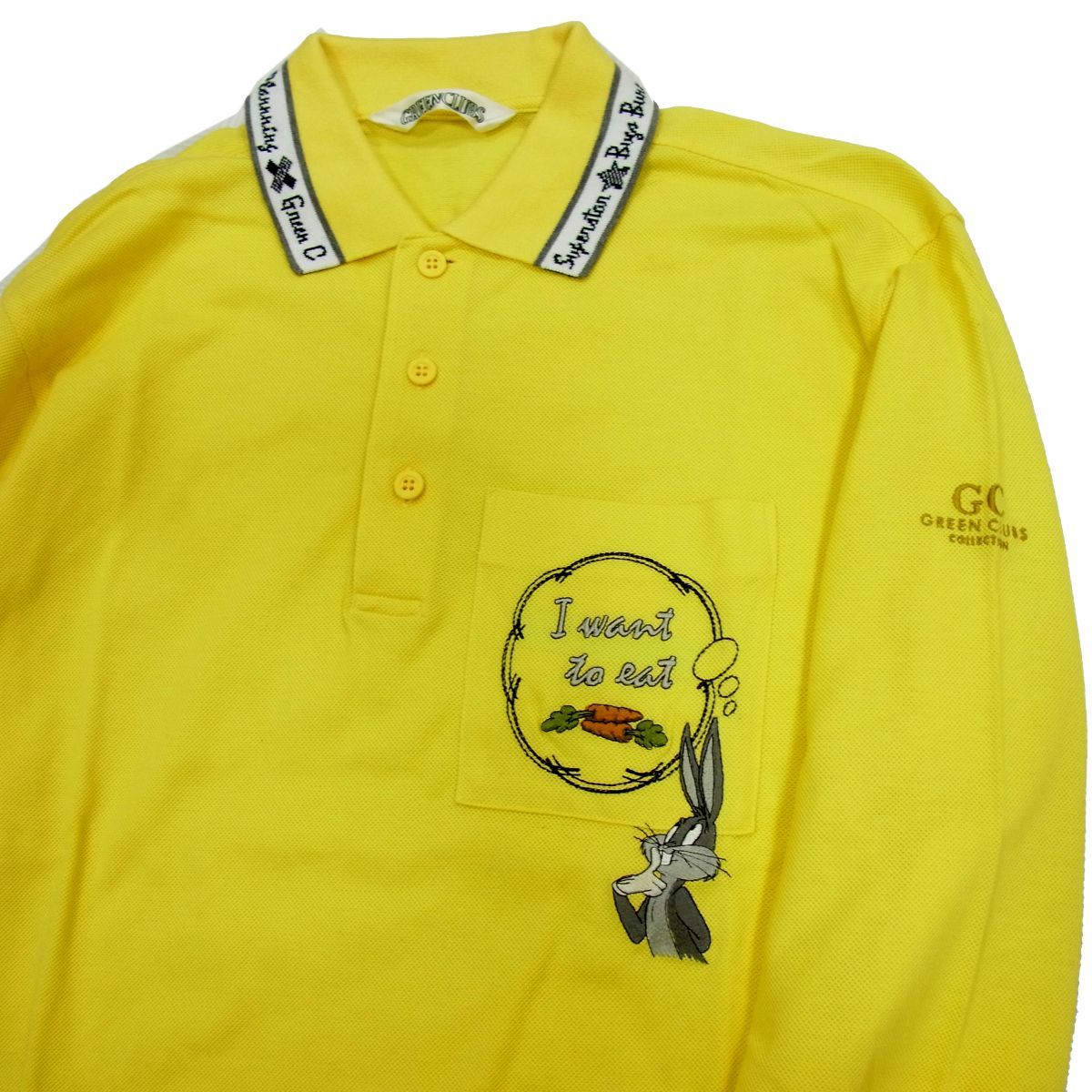 美品□GREENCLUBS グリーンクラブ ライカ 長袖 ポロシャツ バックス 