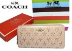 新品1円～★COACH コーチ 新作！！チョーク グリッター 長財布☆