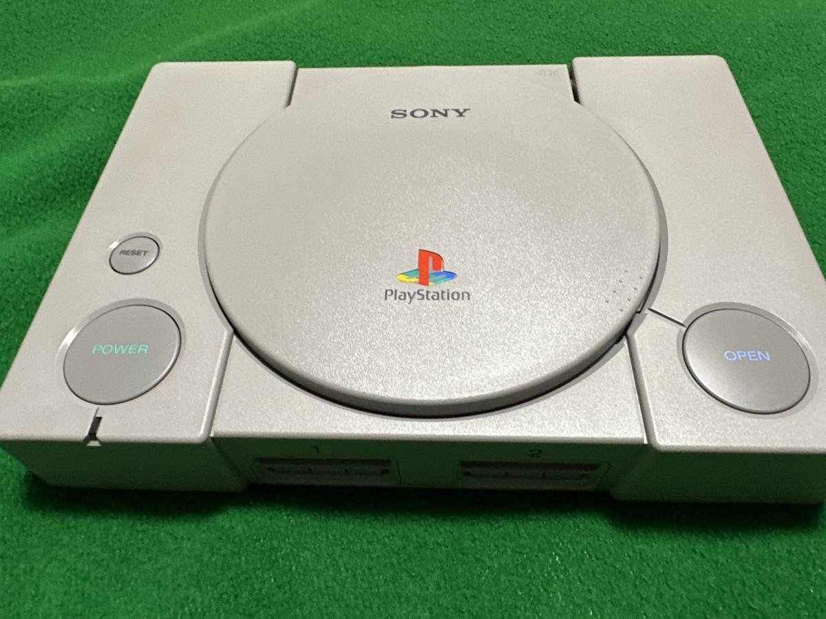 ◇中古◇初代プレイステーション本体 コントローラー×4 メモリカード 