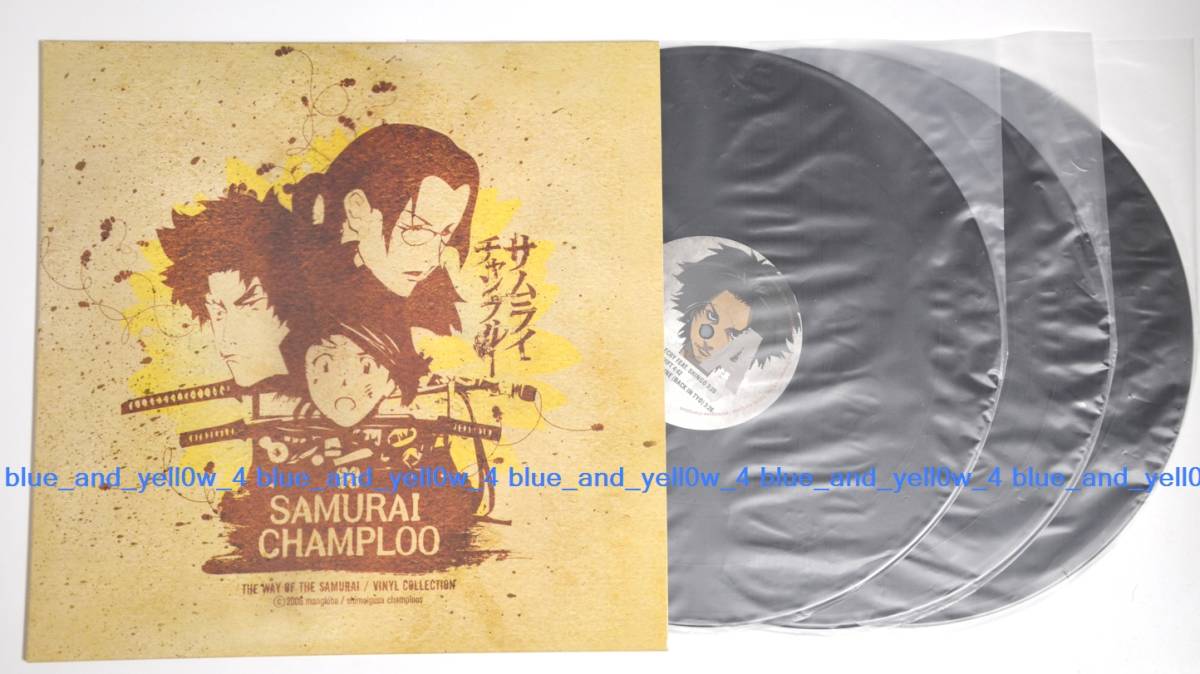 □レア盤 新品 SAMURAI CHAMPLOO - THE WAY OF THE SAMURAI COLLECTION