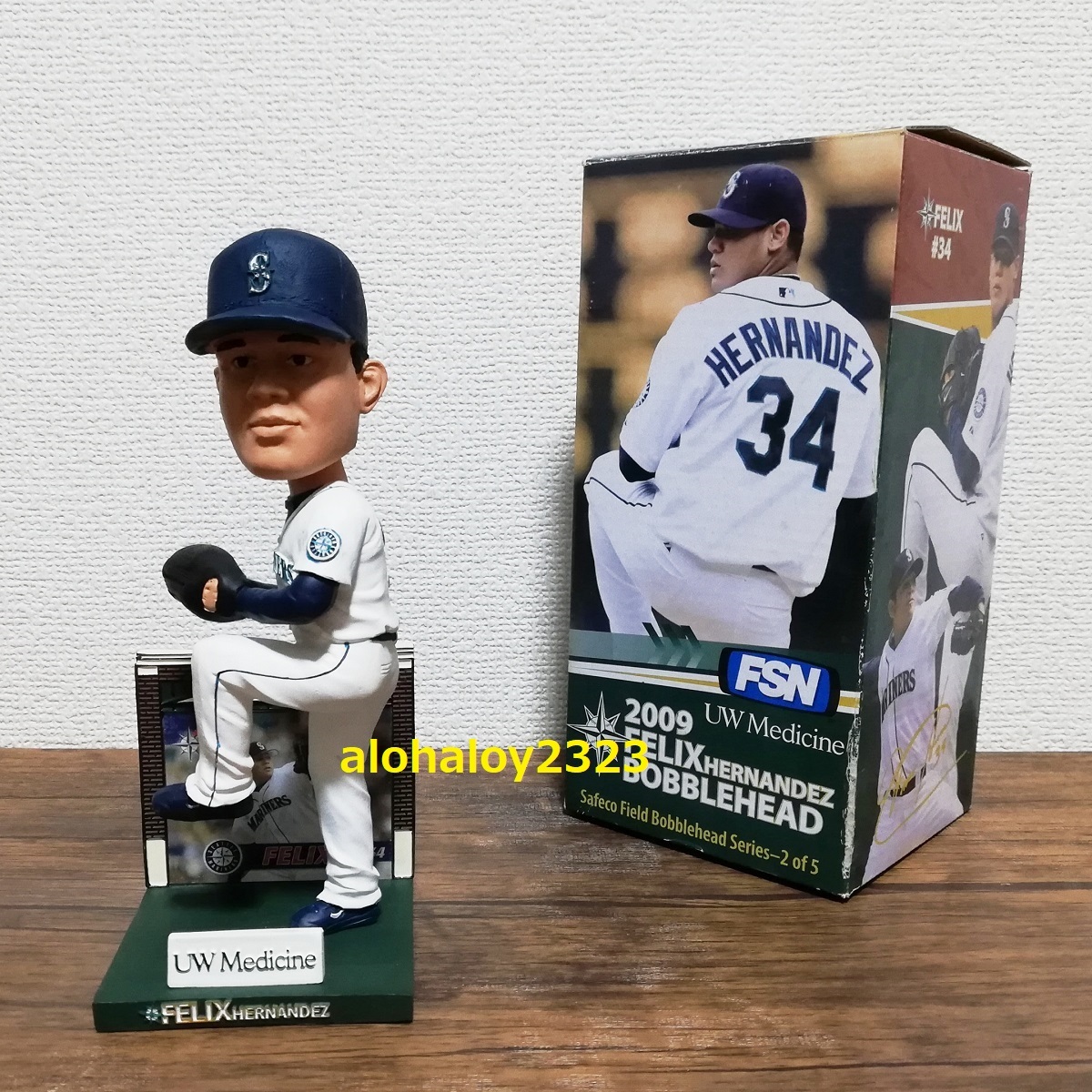 MLB シアトル マリナーズ フェリックス ヘルナンデス 34 球場配布 2009 