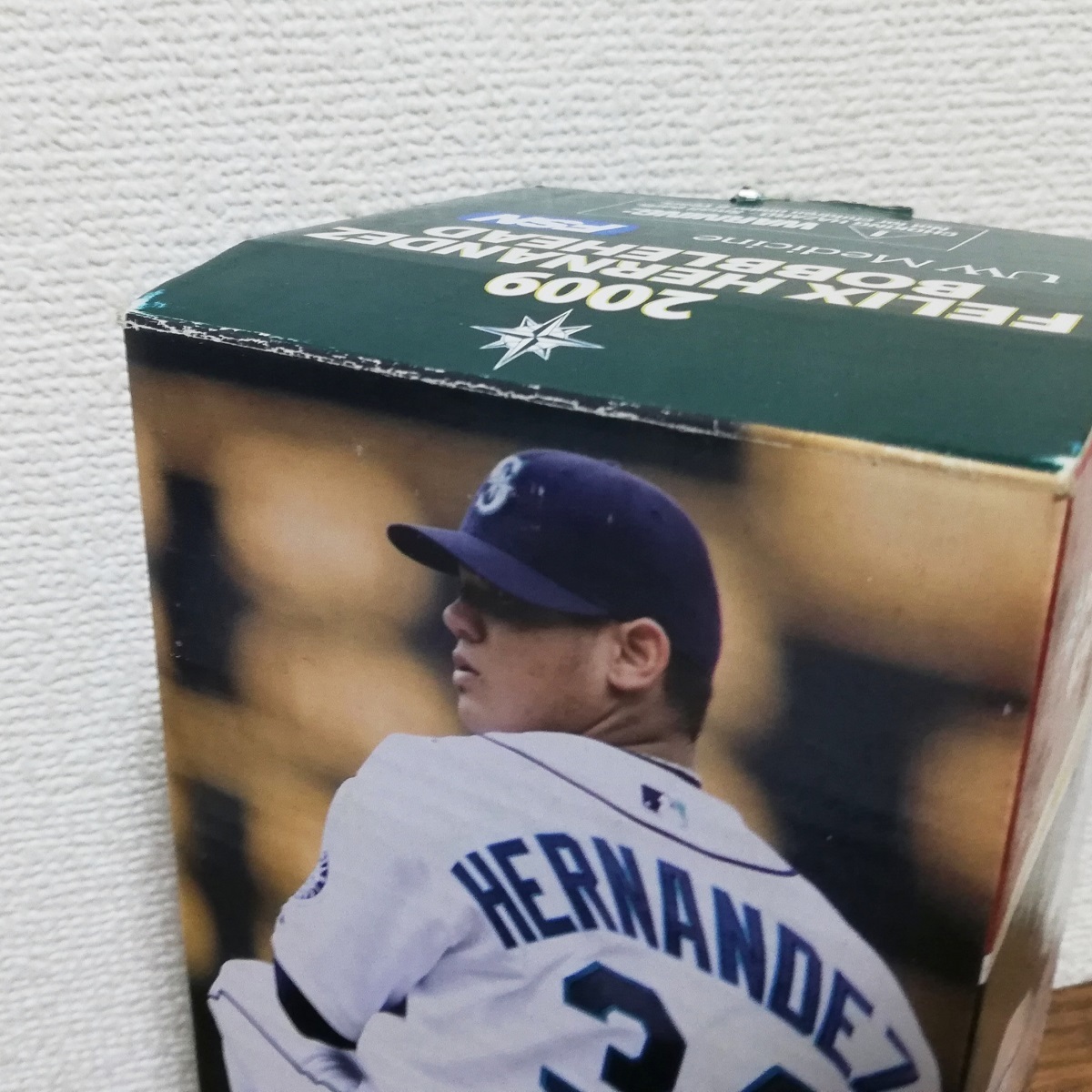 フェリックス・ヘルナンデス　ボブルヘッド フィギュア 非売品 球場配布品 MLB シアトル マリナーズ フェリックス ヘルナンデス 34 球場配布 2009
