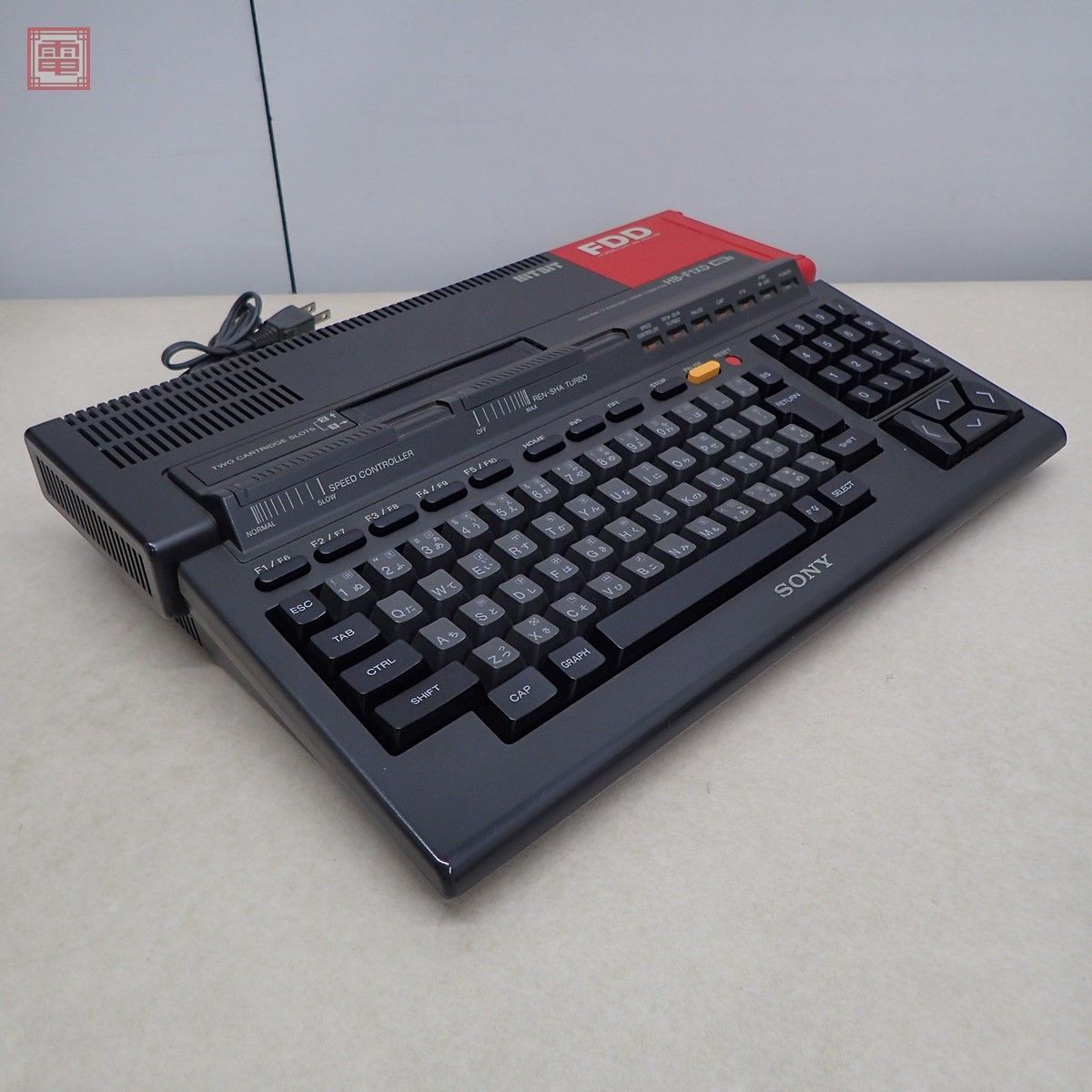 SONY MSX2 HB-F1XD 本体 箱付 ソニー ジャンク パーツ取りにどうぞ 1円 