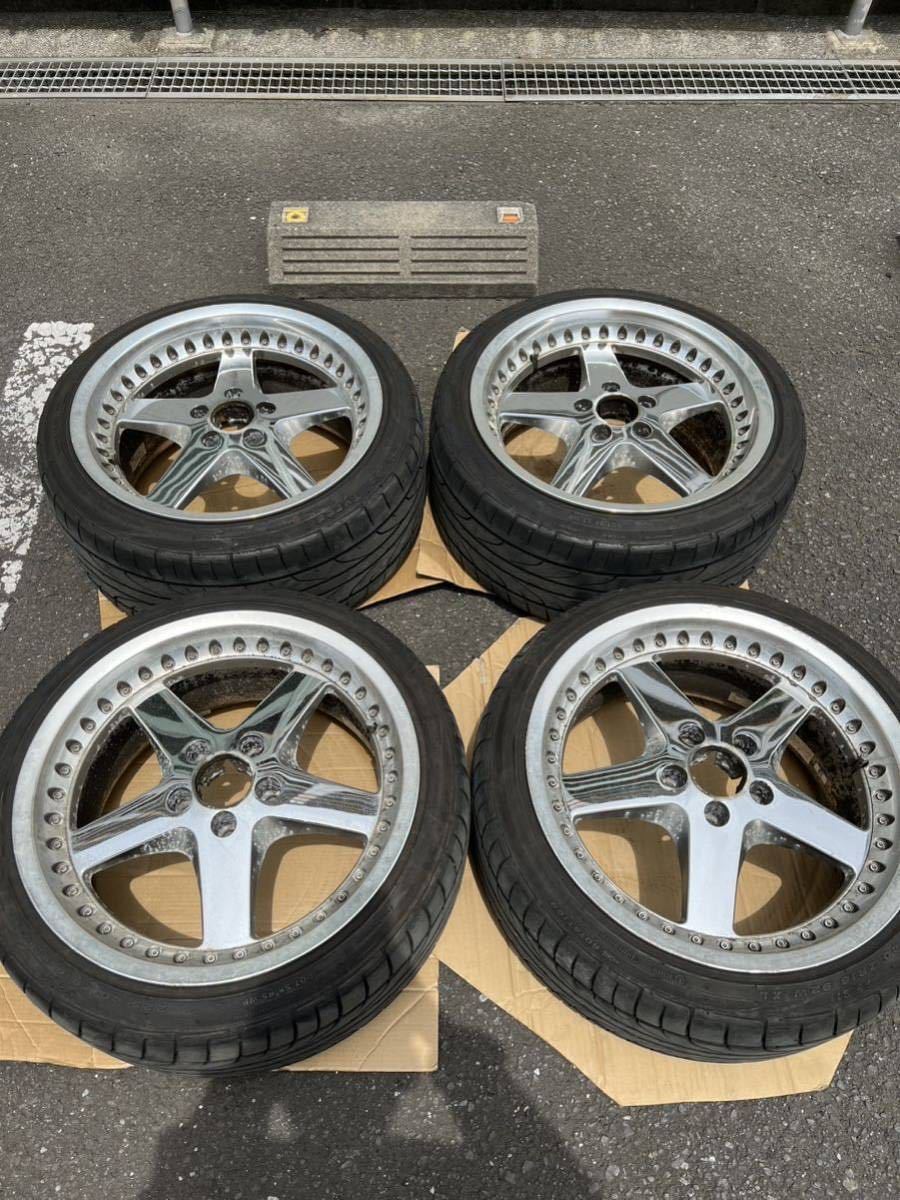 WORK エクイップ 18インチ 8.5J 9.5J 5H 114.3 DDCリム (5穴)｜売買 