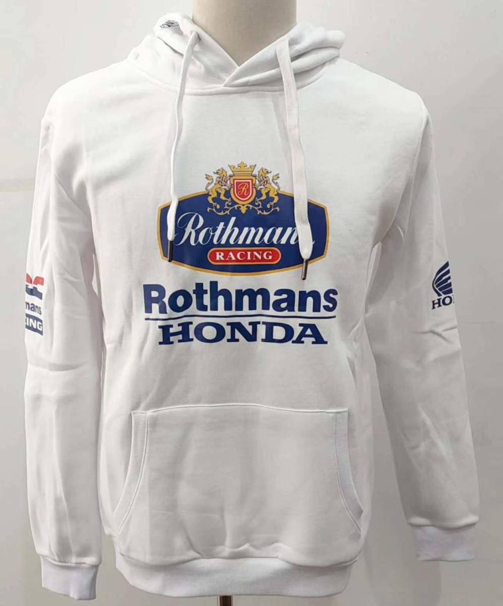 Lサイズ -未使用 ROTHMANS HONDA RACING ロスマンズホンダ フード 未 