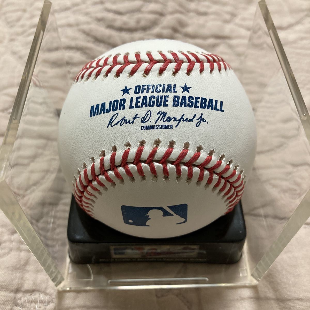 未使用MLB公式球ディスプレイケースRAWLINGS☆オフィシャル 