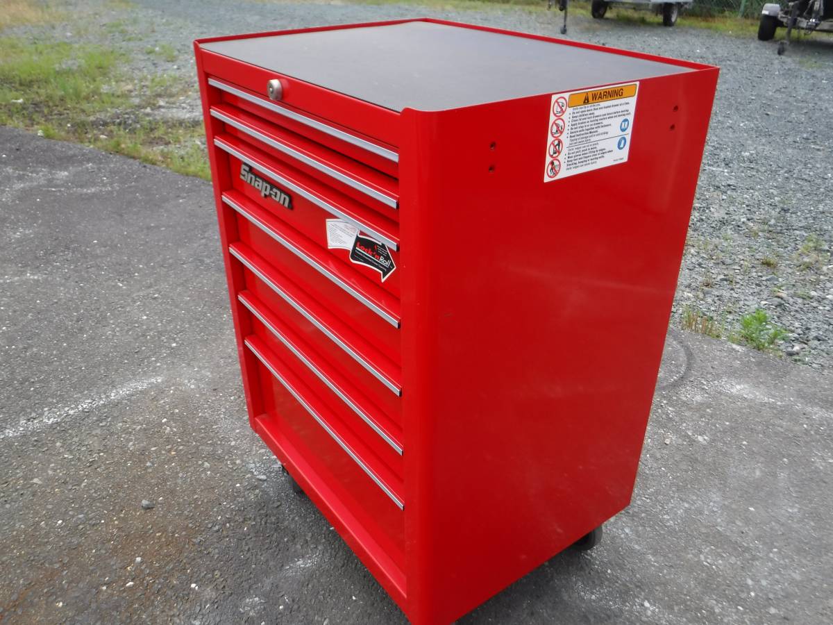 Snap-on スナップオン 7段 ロールキャブ KRA2007KC 結構美品 動画有り 