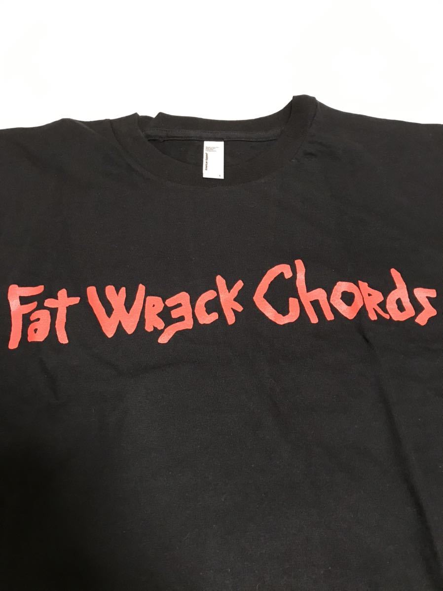 L ⁄ LOGO T-SHIRT (BLACK)⁄FAT WRECK CHORDS OFFICIAL GOODS